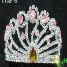 Vente en gros Shining Elegant Rhinestone Queen Princess Tiara Crown